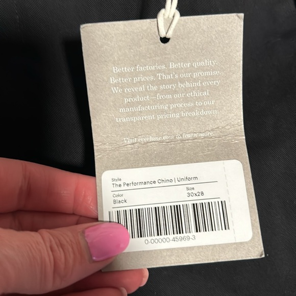 NWT Everlane The Performance Chino | Uniform - Picture 13 of 16